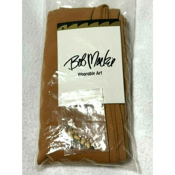 Bob Mackie Large Yellow Gold Wearable Art Dress With Beaded Neckline - Picture 11 of 12